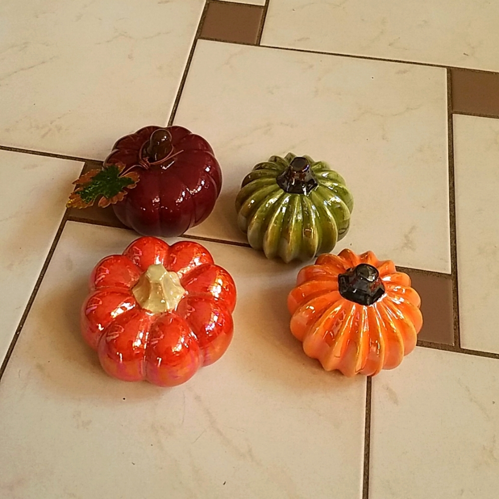 Mini Ceramic pumpkins